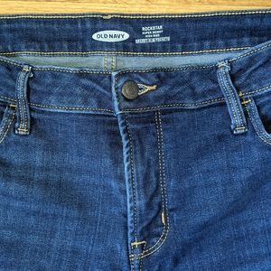 Old Navy Rockstar high rise, super skinny jeans